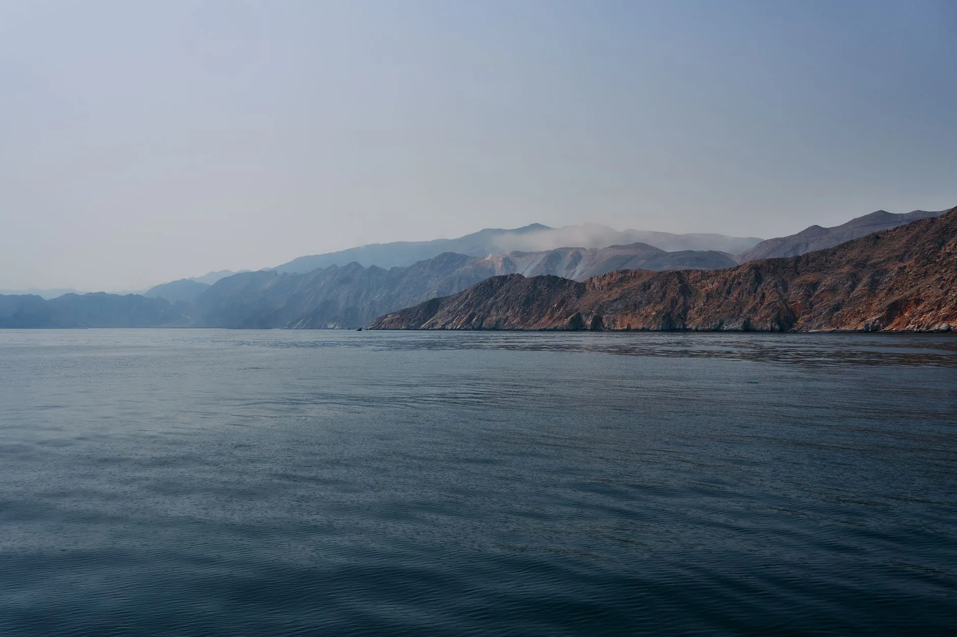 Khor Sham à Khasab (Musandam) : les fjords verts et bleus de l'enclave omanaise du nord