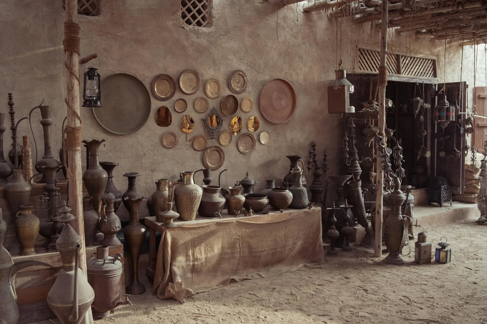 Le souk de Bahla — Les potiers